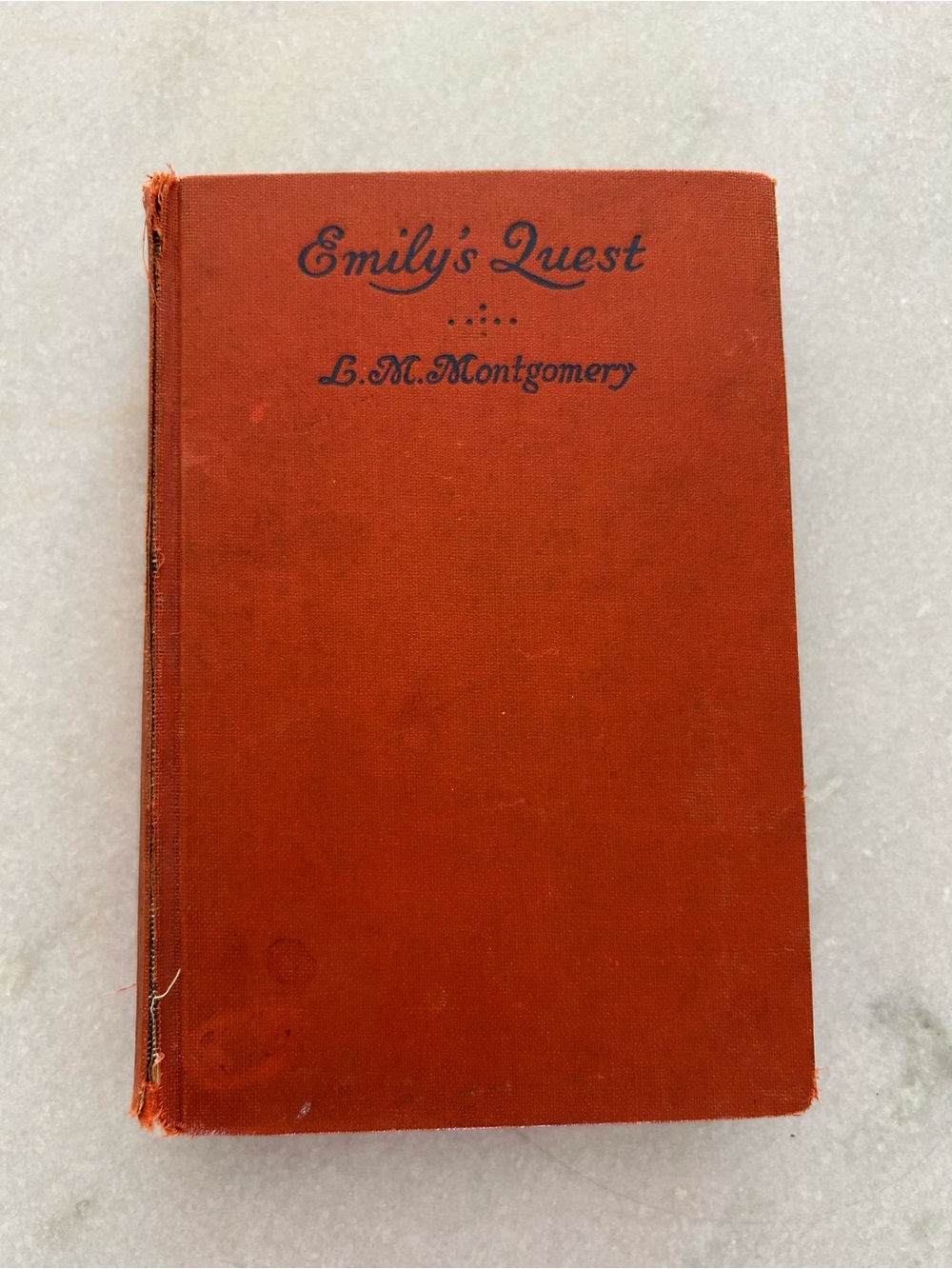 Emily's Quest by L. M. Montgomery - Red Cloth Hardcover Copyright 1927